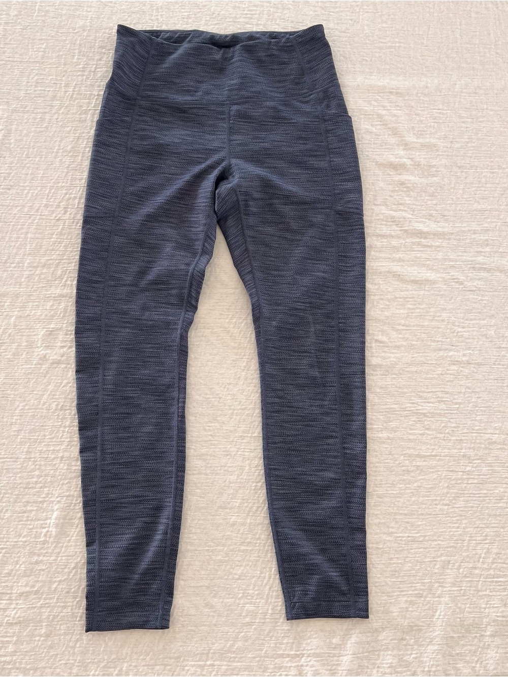 Mondetta Performance & Luxury High Rise Stretch Textured Ankle Leggings Small